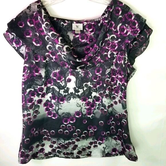 Worthington Sleeveless Cowl Neck. SIZE L - Picture 1 of 10